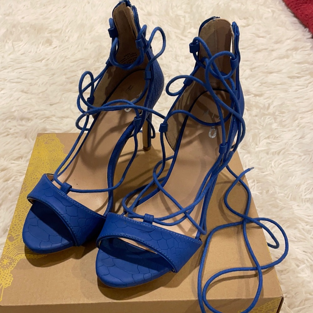Mix No. 6 Lace Up Heels